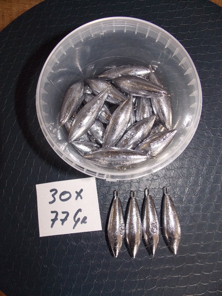 Plomb Torpedo 50 g ou 77 grammes, Enlèvement ou Envoi, Neuf, Ensemble complet