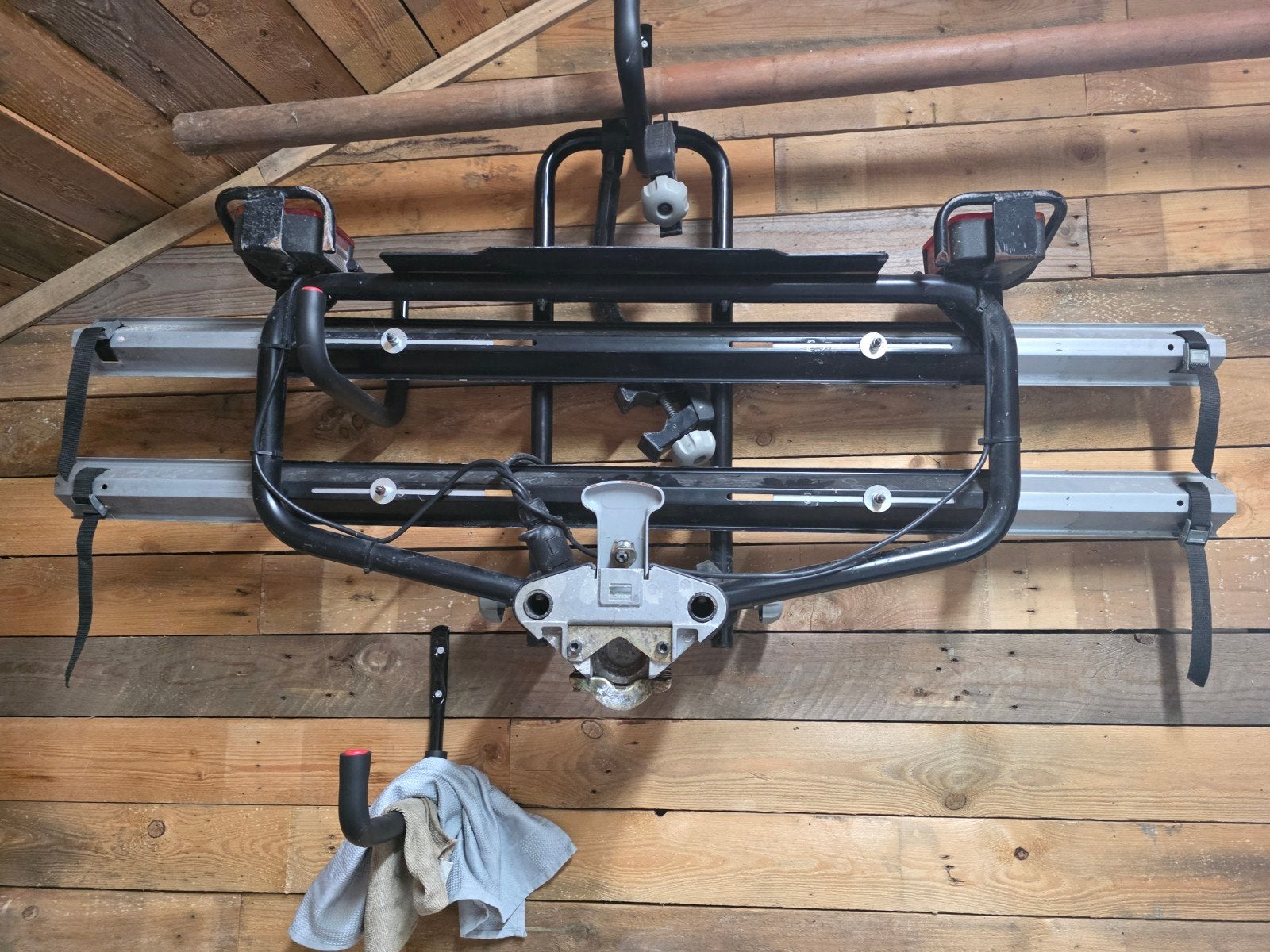 Fietsdrager voor 2 fietsen, Auto diversen, Fietsendragers, Ophalen, 2 fietsen, Gebruikt, Trekhaakdrager