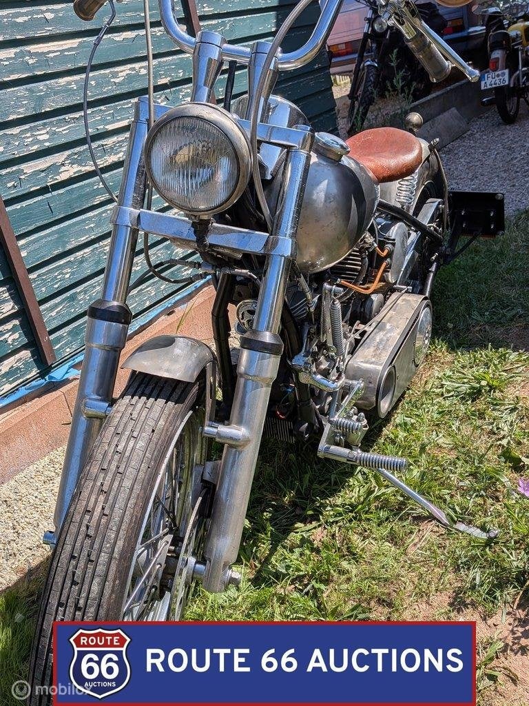 Harley-Davidson Hydra-Glide | 1957 | Route 66 Auctions, Motos, Occasion, Autre, Manuelle