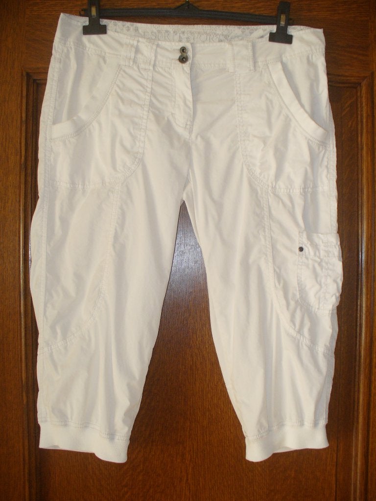 Witte broek Esprit Sports maat 40, Esprit, Ophalen of Verzenden, Maat 38/40 (M), Wit