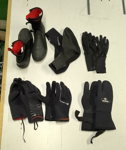 Duikbooten, Handschoenen, Watersport en Boten, Duiken, Ophalen, Gebruikt