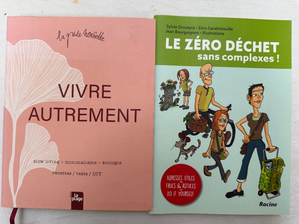 SLOW LIVING + ZERO WASTE, 2 NIEUWE boeken, Verzenden