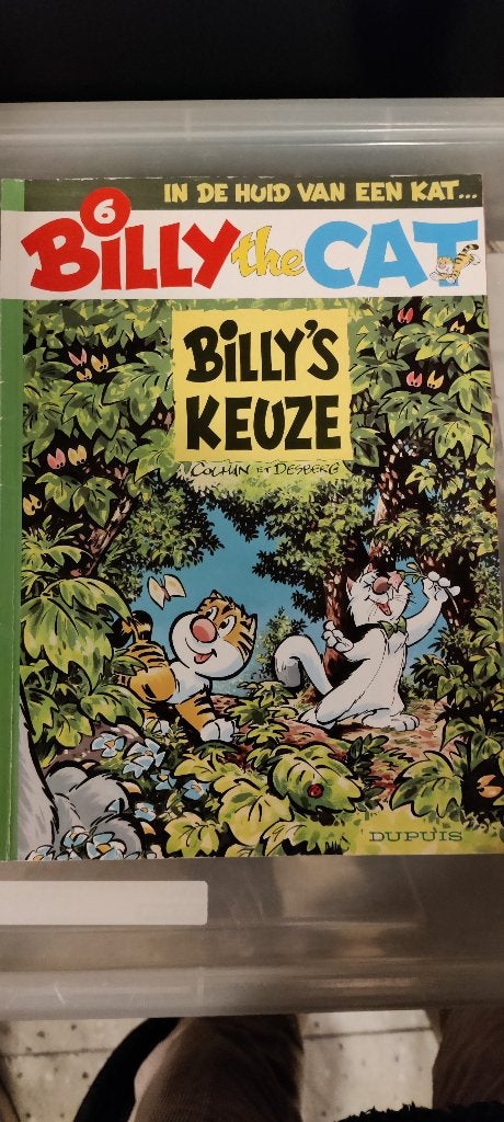 Billy the cat -6- Billy's keuze, Boeken, Ophalen, Colman & Desberg, Eén stripboek, Zo goed als nieuw