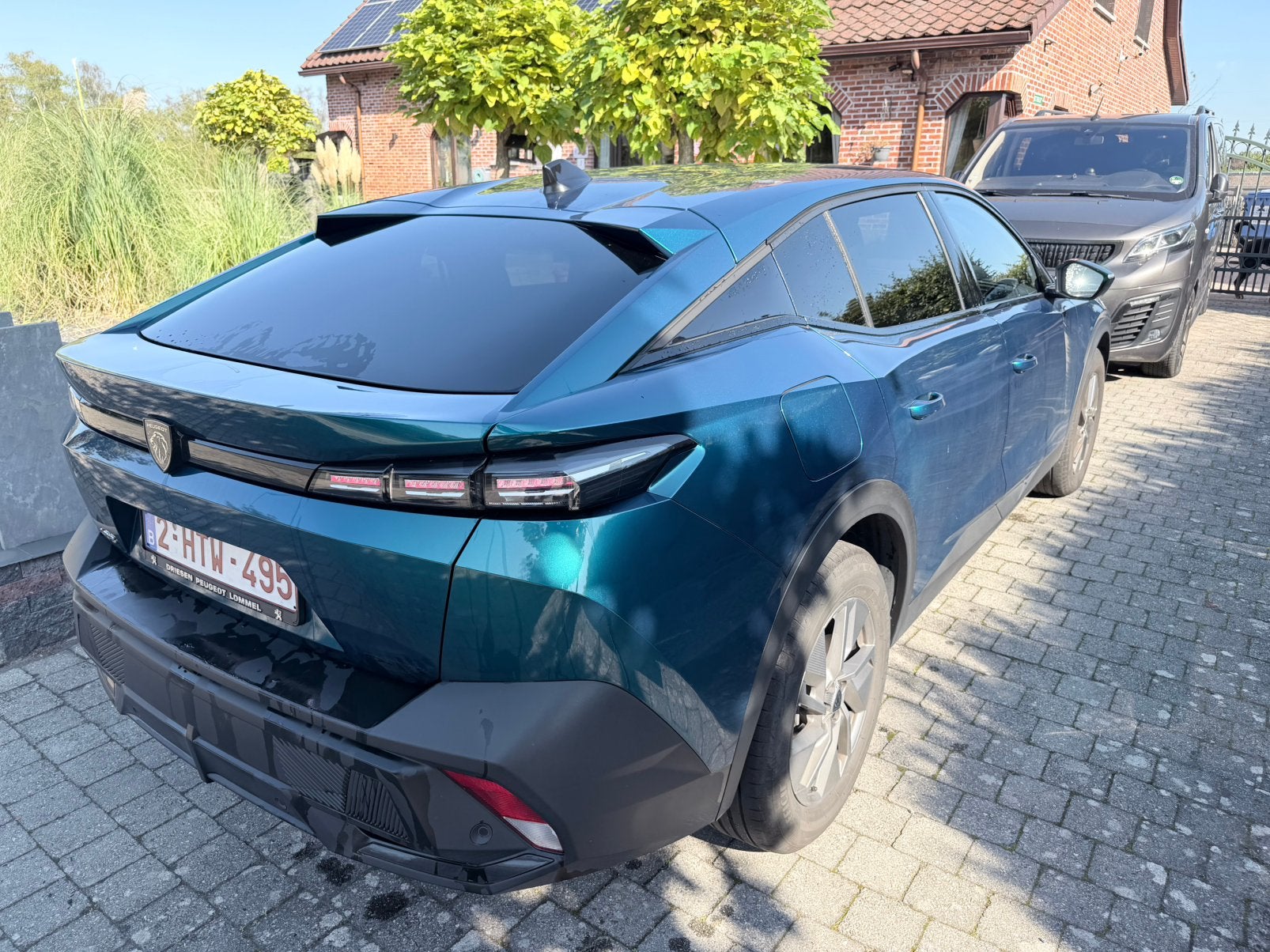 Peugot 408, Auto's, Automaat, Zwart, Blauw, 5 deurs