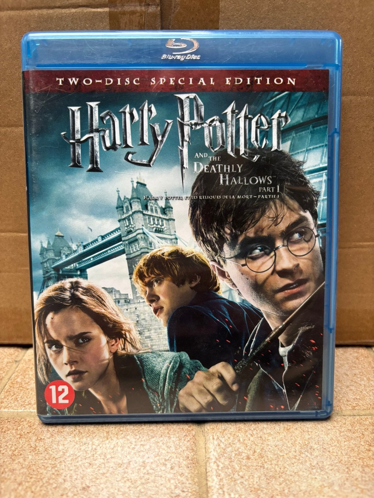 Harry potter and the deathly hallows part 1 BLU-RAY, Cd's en Dvd's, Ophalen of Verzenden, Zo goed als nieuw, Blu-ray