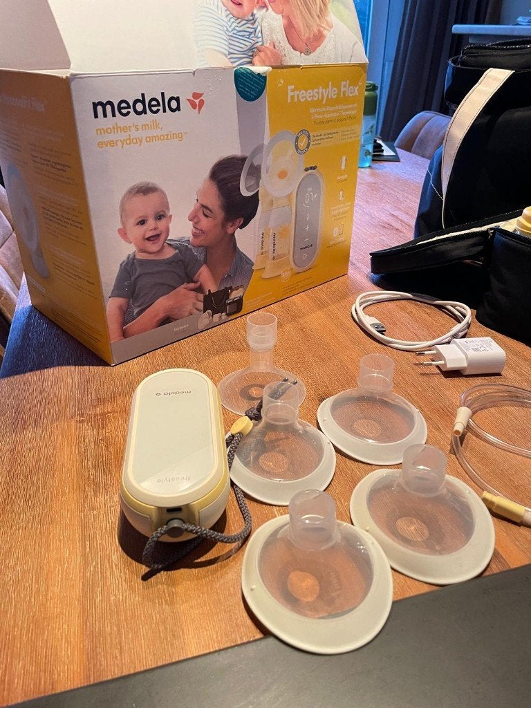 freestyle flex borstkolp, Kinderen en Baby's, Ophalen, Medela, Borstkolf, Inclusief tas