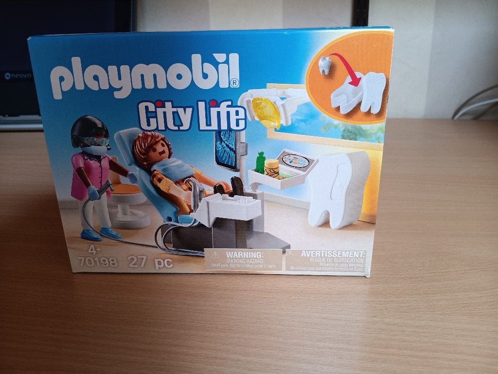 playmobil City Life tandartspraktijk nr 70198, Ophalen, Complete set, Overige typen, Nieuw