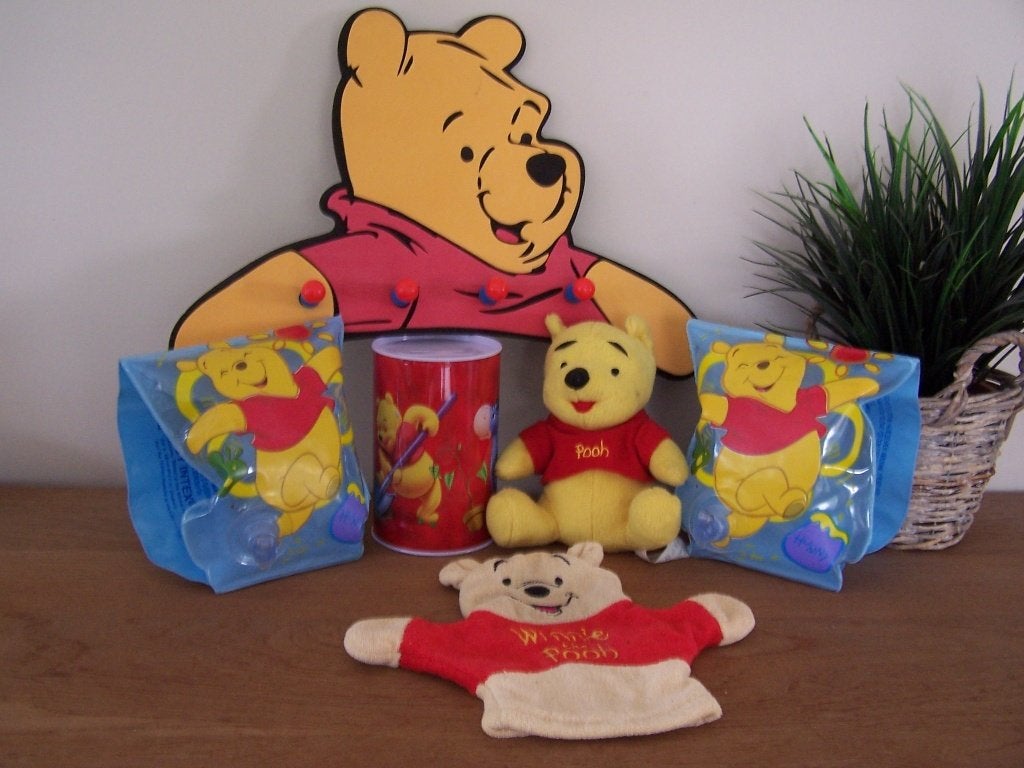 Winnie the Pooh pakket, Ophalen of Verzenden, Winnie de Poeh of vrienden, Zo goed als nieuw, Kleding of Textiel