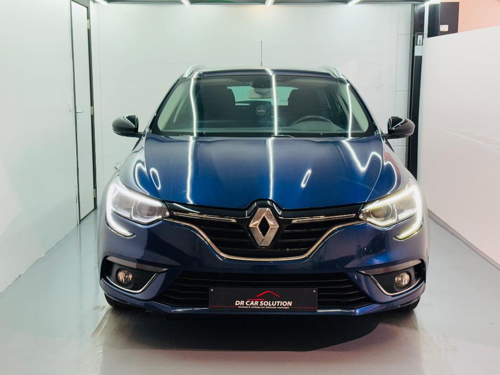 Renault Megane Limited 1.2Tce Navi cruise control LED EURO6B, Auto's, Voorwielaandrijving, Stof, 4 cilinders, Blauw