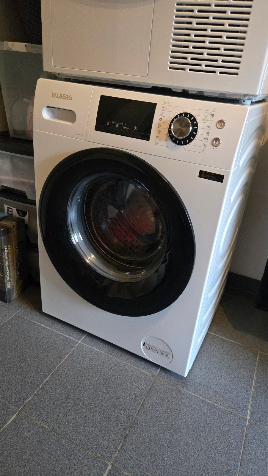 Valberg wasmachine 10kg, Ophalen