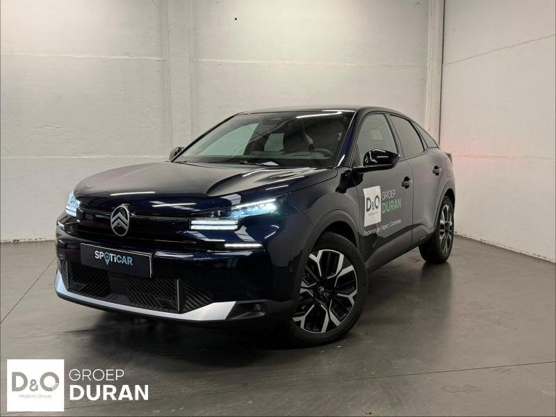 Citroen C4 Hybrid 145 pk Automatic MAX, Auto's, Citroën, Automaat, 1199 cc, Blauw, 5 deurs