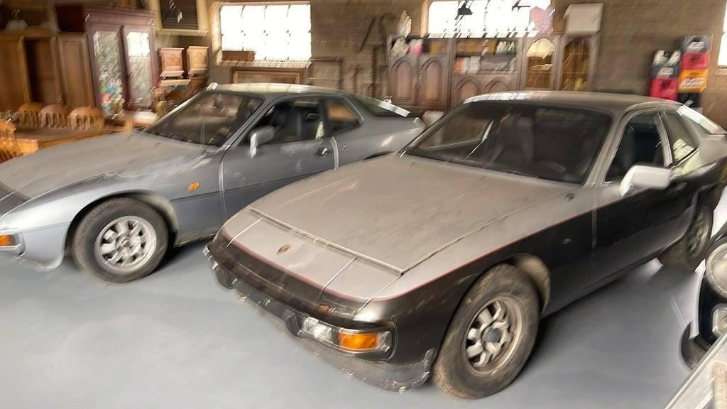 Porsche 924 Belgische Wagens 2stuks Project Oldtimers, Auto's, Bedrijf, Te koop
