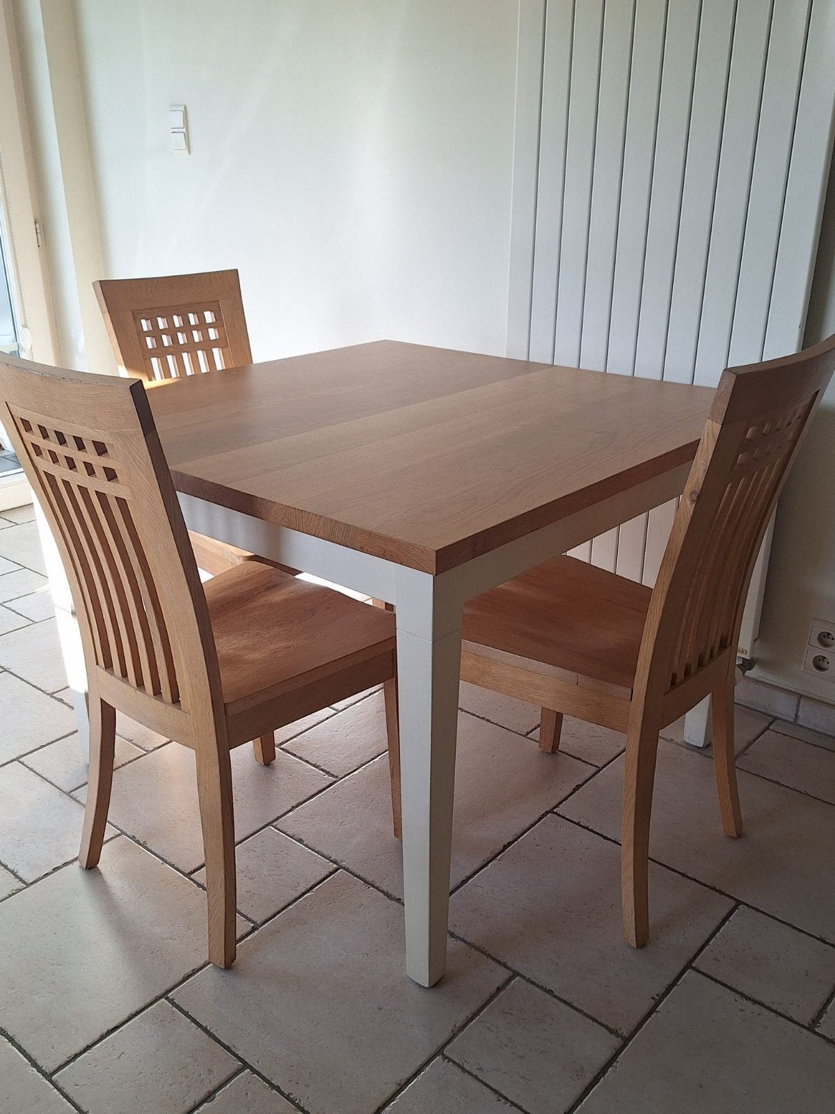 mooie tafel met 3 stoelen, Ophalen