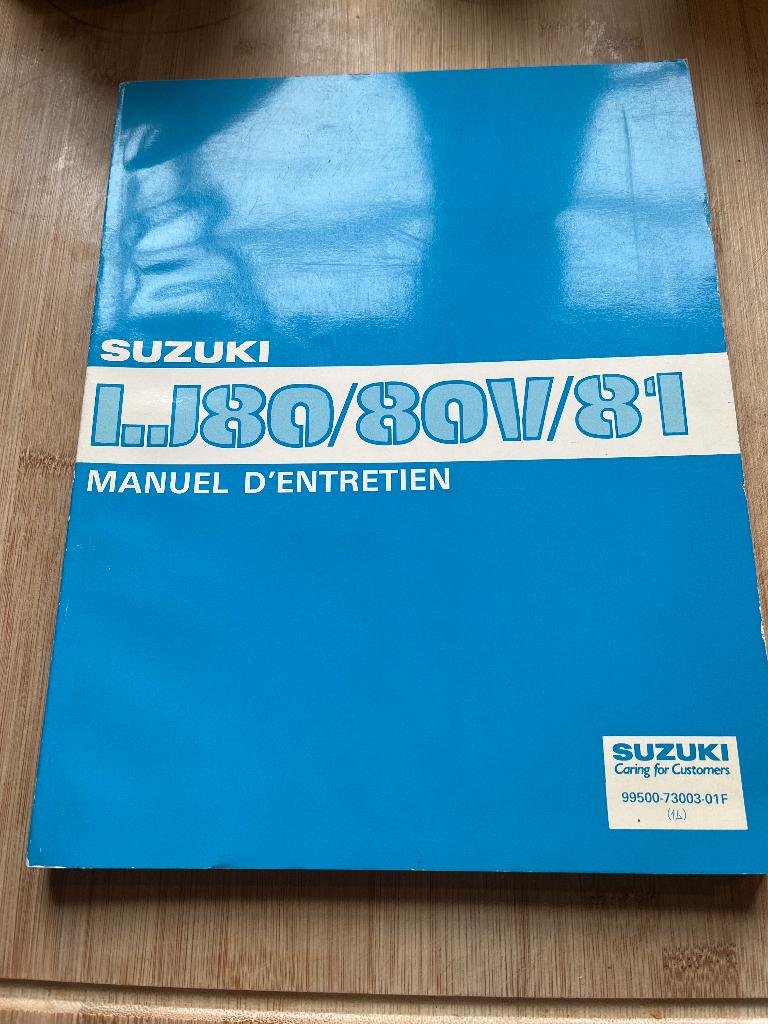 Suzuki LJ 80/80V/81 Manuel d’atelier, Enlèvement ou Envoi, Utilisé, Suzuki