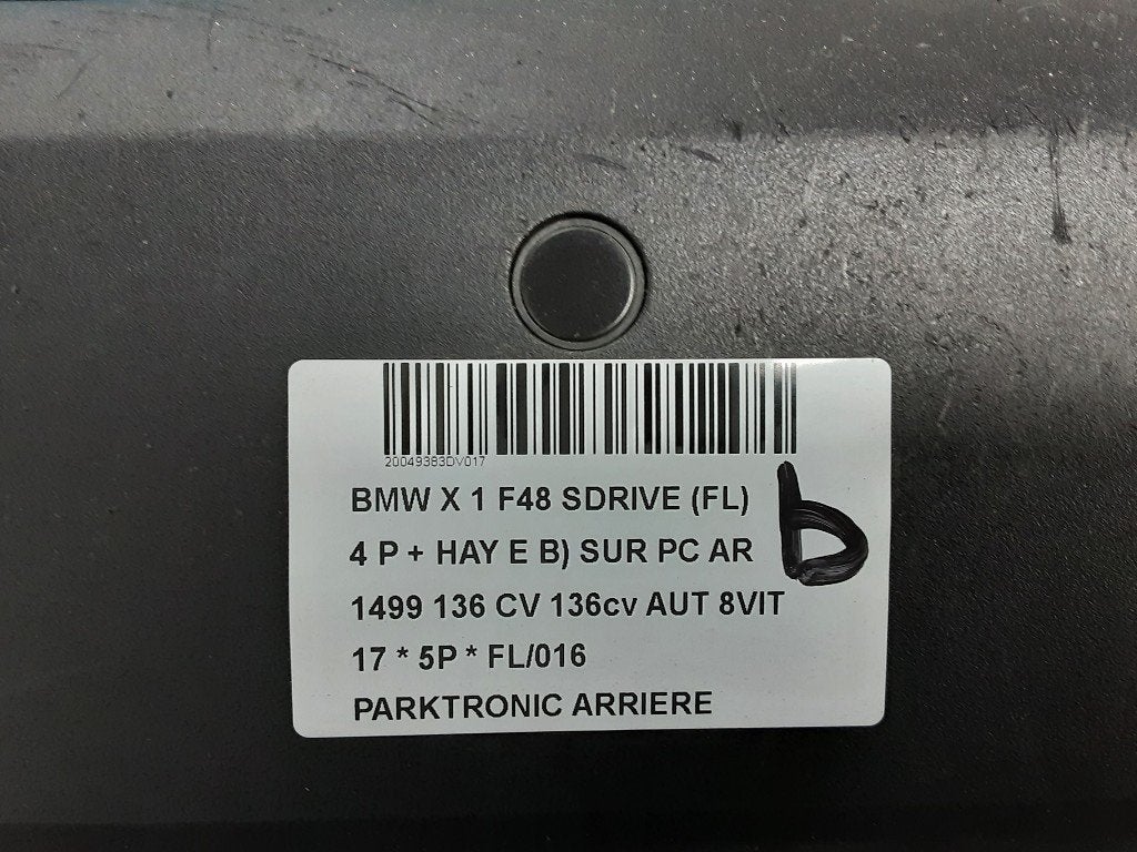 CAPTEUR AIDE AU STATIONNEMENT BMW X1 (F48) (01-2014/06-2022), Utilisé, BMW, Petuelring 130
80809  München, DE, Bayerische Motoren Werke AG