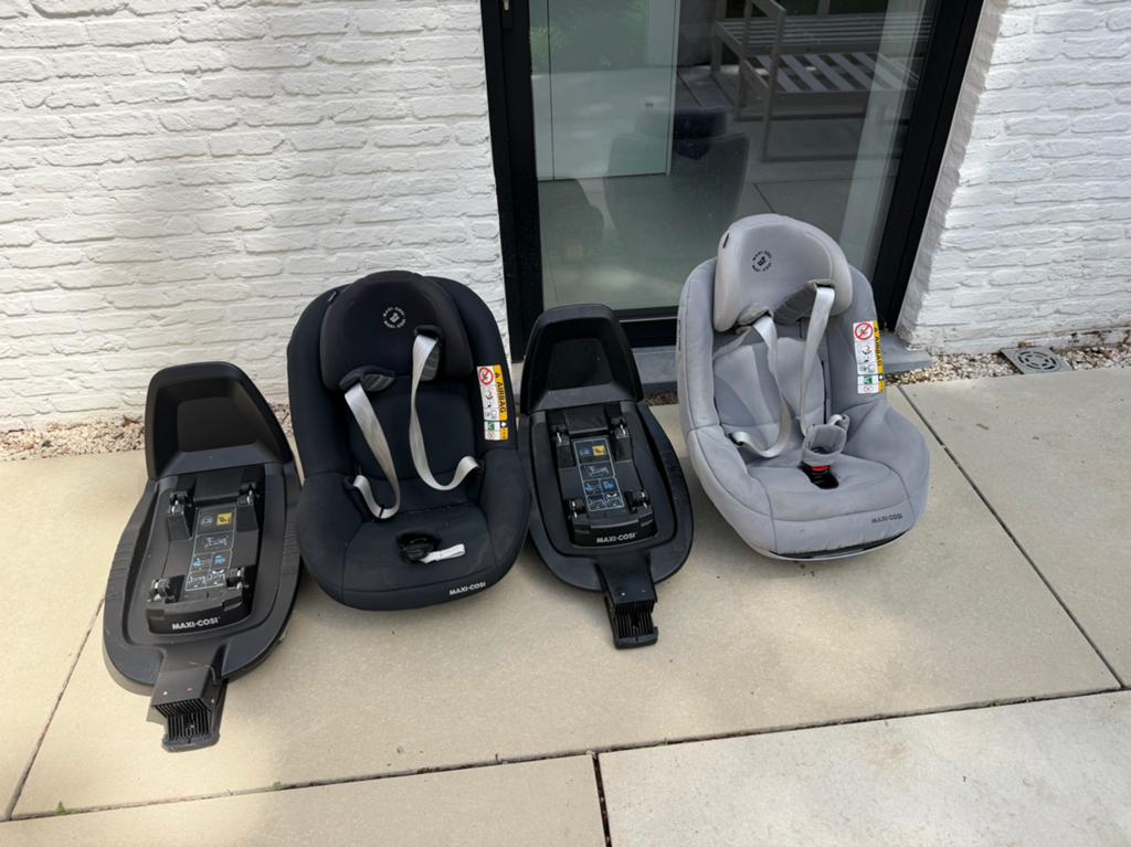 Maxi cosi pearl 2 stuks, Ophalen, Gebruikt, 9 t/m 18 kg, Slaapstand