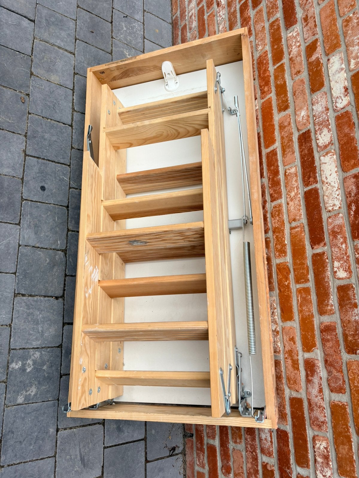 Zoldertrap, Doe-het-zelf en Bouw, Ladders en Trappen, Ophalen, Gebruikt, Trap, Opvouwbaar of Inschuifbaar