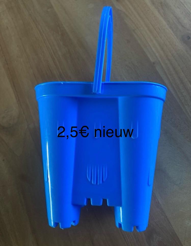 Zand emmer, Ophalen, Zo goed als nieuw