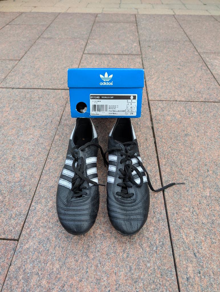 Adidas Worldcup voetbalschoenen maat 43 1/3, Kleding | Heren, Schoenen, Ophalen, Adidas, Gedragen, Sportschoenen