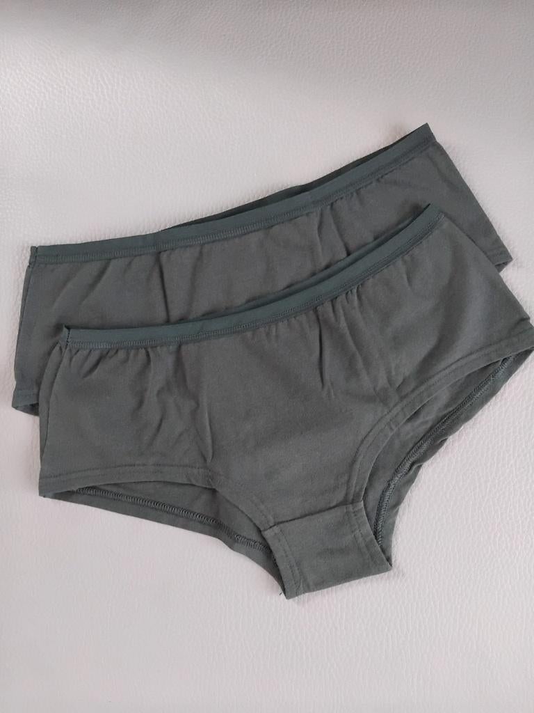 2 groene damesslips,katoen,maat : XL., Zeeman, Ophalen of Verzenden, Groen, Slip