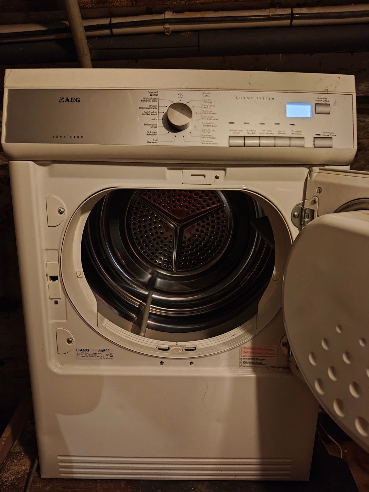Droogkast te geef, Electroménager, Sèche-linge, Utilisé, Évacuation d'air, Chargeur frontal, Enlèvement