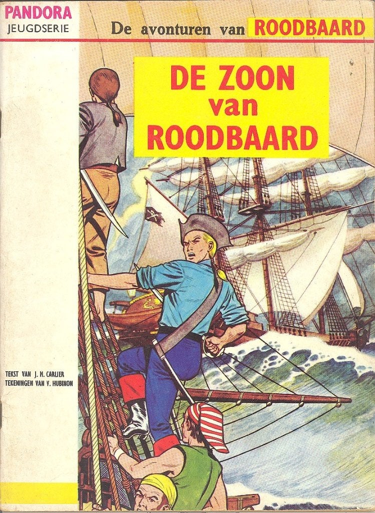 Verzameling strips Roodbaard., Meerdere stripboeken, Ophalen of Verzenden, Gelezen