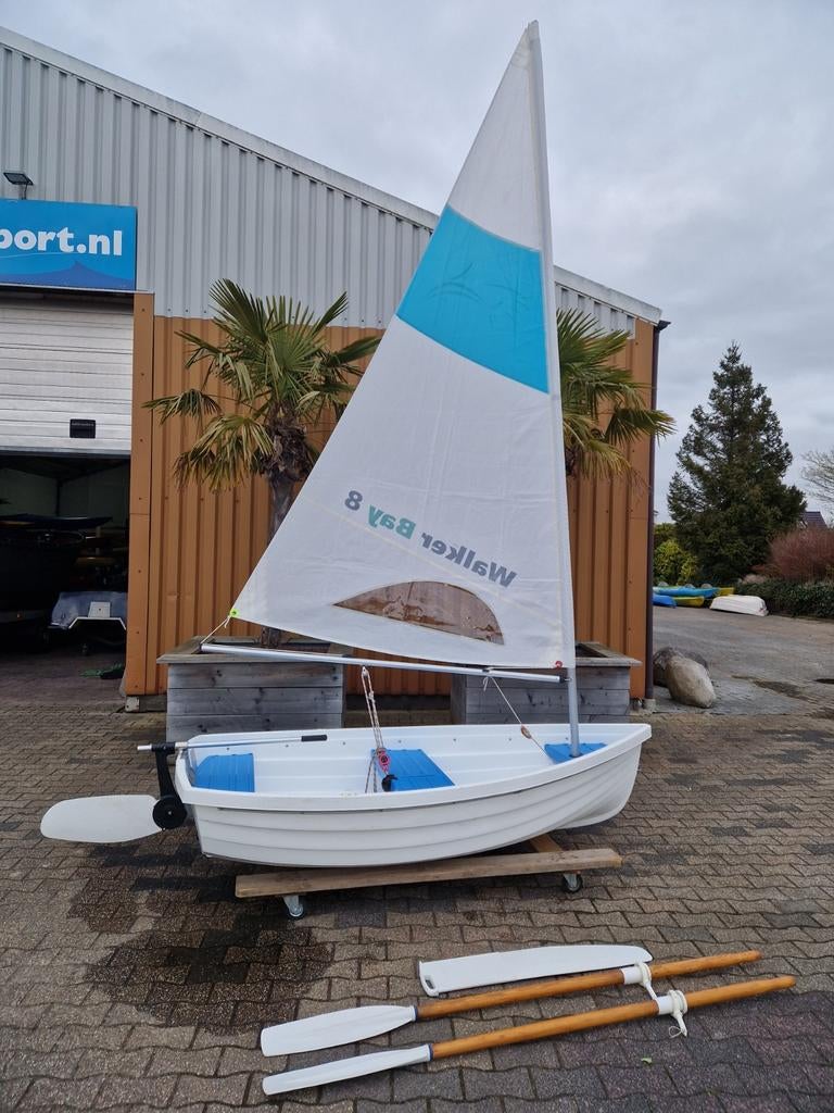 Walker Bay 8 Zeilbootje Nette staat!! €795, Watersport en Boten, Zeilen en Zeiltoebehoren, Gebruikt, Minder dan 3 meter, Ophalen