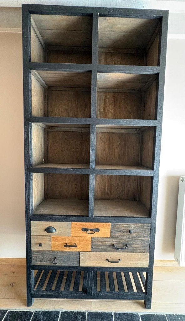Armoire à livres Riviera Maison Dering Harbor, bibliothèque, Maison & Meubles, Armoires | Bibliothèques, Enlèvement, Comme neuf