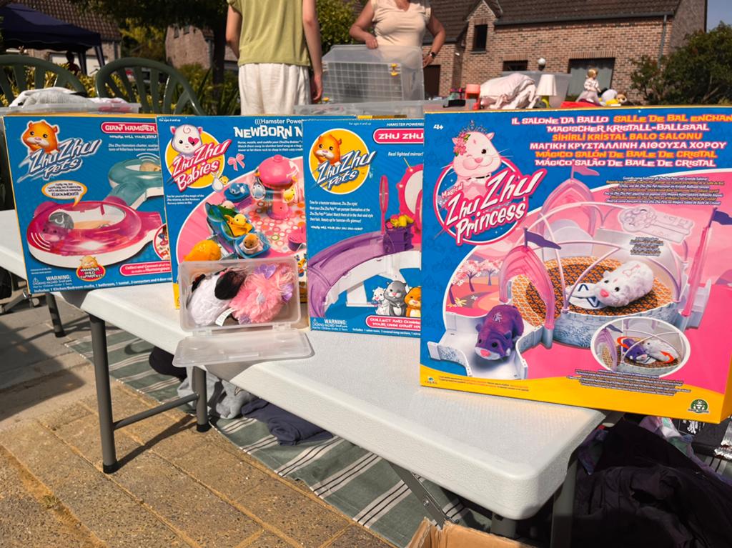 Zhu Zhu pets - 4 boites de jeu, Ophalen, Gebruikt