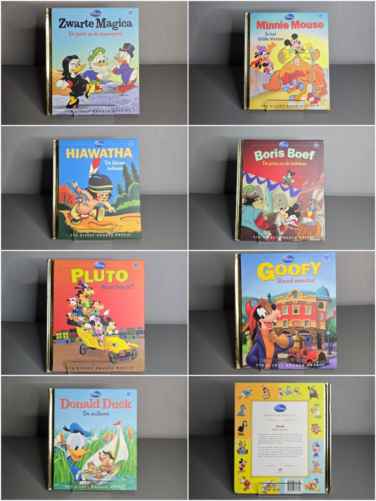 Lot: 7 gouden boekjes van Disney - een Disney gouden boekje, Boeken, Jongen of Meisje, Zo goed als nieuw, Sprookjes, Gouden boekje