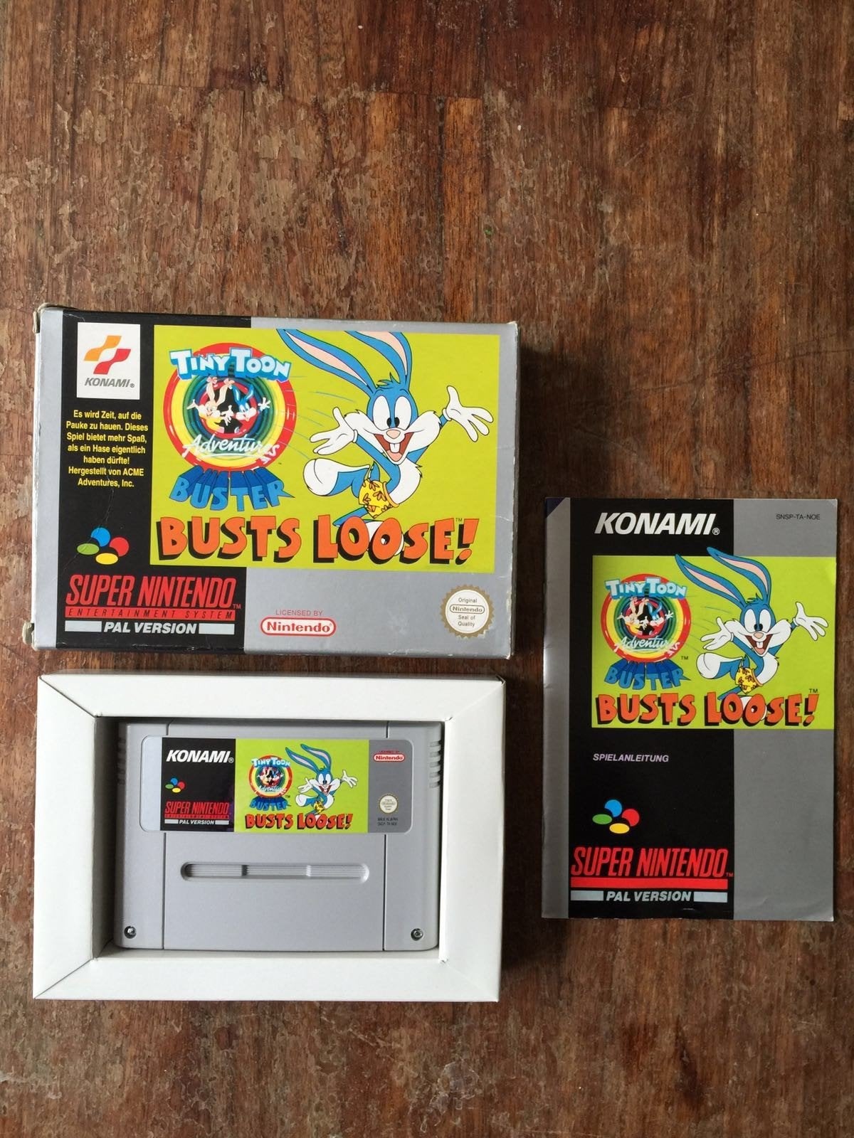 Tiny Toon Adventures buster busts Loose, Games en Spelcomputers, Games | Nintendo Super NES, Verzenden