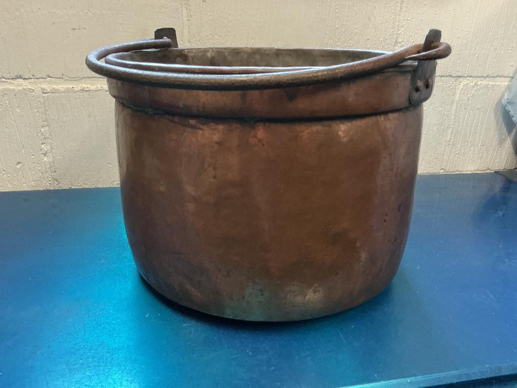 Koperen ketel, Ophalen, Koper
