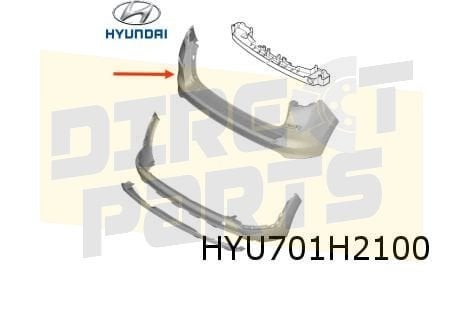 Hyundai Tucson (11/18-2/21) achterbumper (te spuiten) Origin, -, Verzenden, -, Nieuw