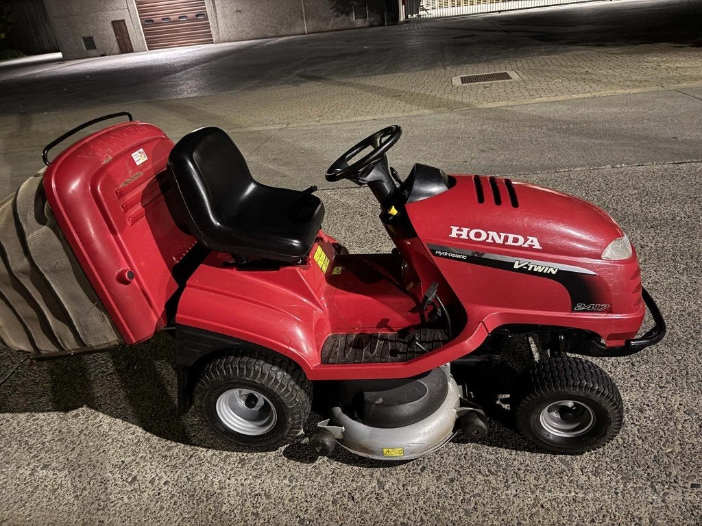 Tondeuse autoportée Honda HF2417, Jardin & Terrasse, Honda, Démarrage électrique, Comme neuf, Enlèvement
