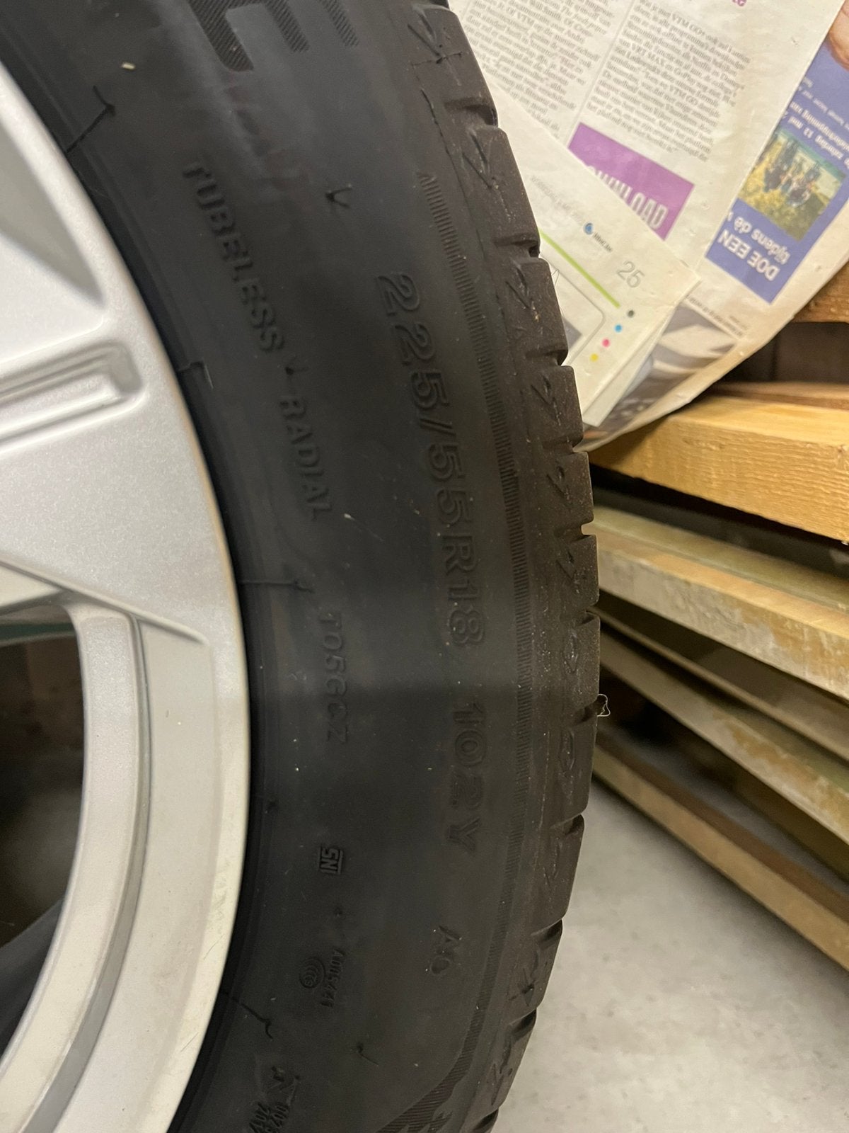 Velgen Audi A6 nooit gebruikt., Autos : Pièces & Accessoires, Pneus & Jantes, Neuf, Véhicule de tourisme, Pneus été, 18 pouces