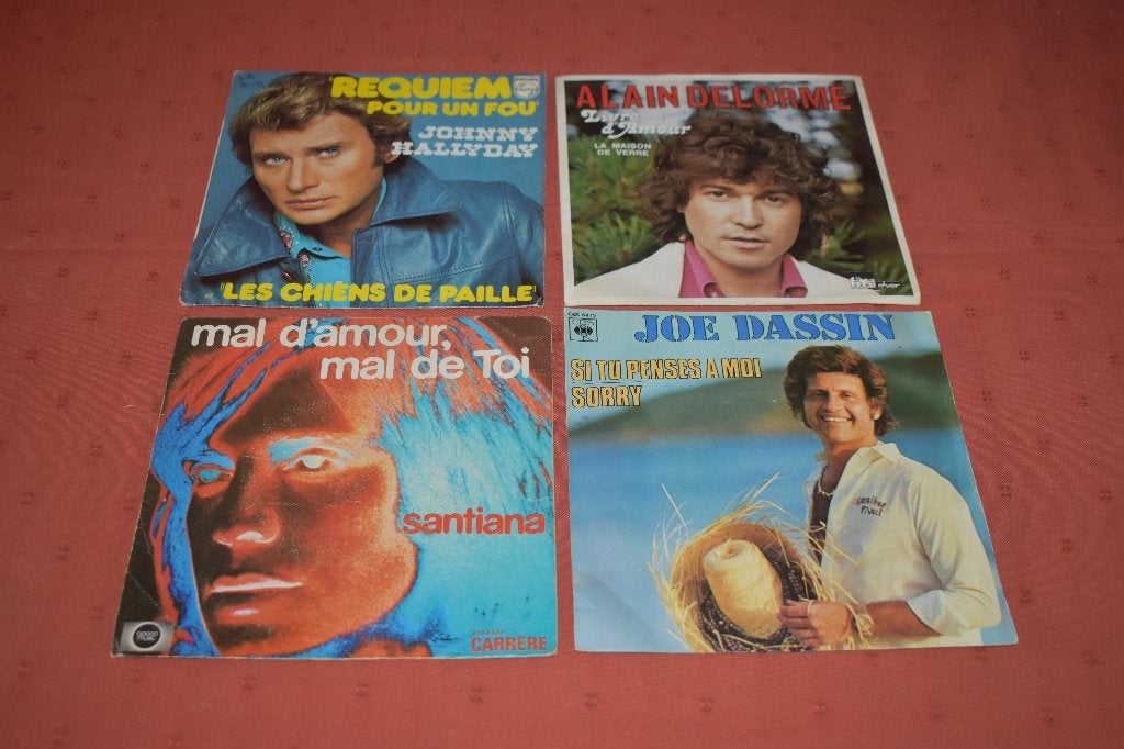 45t's voor wie fan is van franse chansons, Cd's en Dvd's, Single, Ophalen of Verzenden, Pop, 1970 - 1979