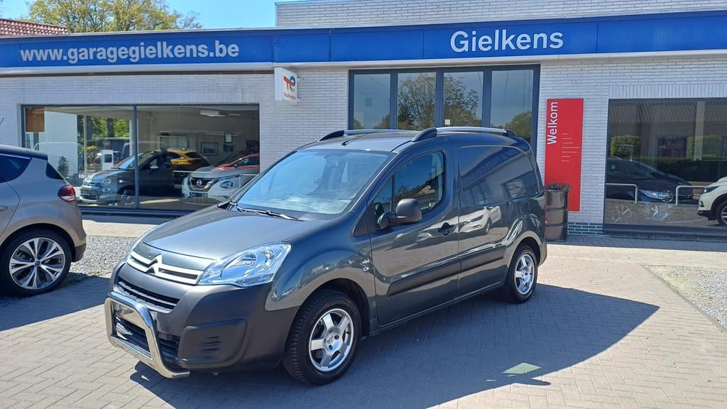 Citroën Berlingo 1.6Hdi lichte vracht/3-zits/airco/cruise/g, Voorwielaandrijving, Stof, Gebruikt, Parkeersensor