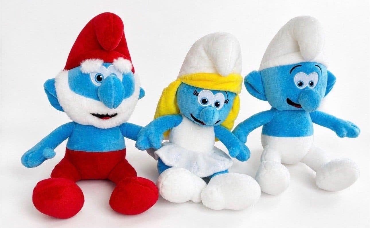 smurfen knuffel, Verzamelen, Ophalen of Verzenden, Nieuw, Verschillende Smurfen, Poppetje, Figuurtje of Knuffel