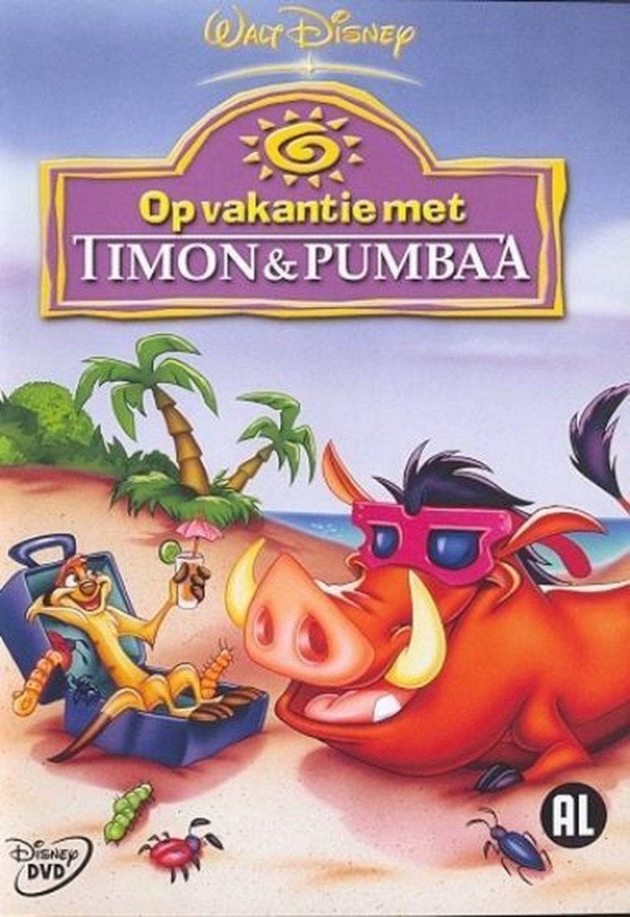 Disney dvd - Op vakantie met Timon & Pumbaa, Enlèvement ou Envoi