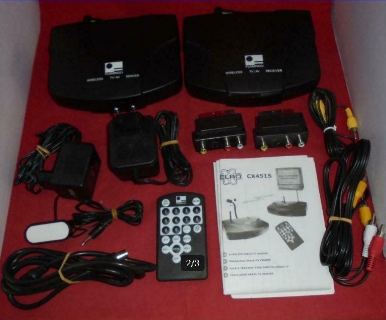 Draadloze coaxzender ELRO Antenna CX451S + afstandsbediening, Ophalen, Nieuw, Minder dan 2 meter, Coaxiale kabel