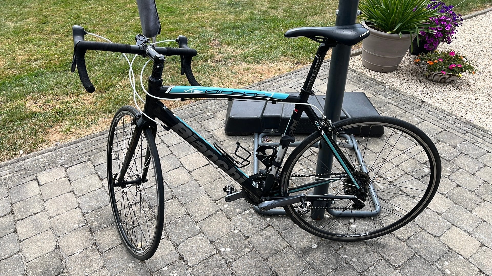 Bianchi Via Nirone 7 Shimano Claris, Fietsen en Brommers, Fietsen | Racefietsen, Gebruikt, Carbon, Meer dan 20 versnellingen, Ophalen