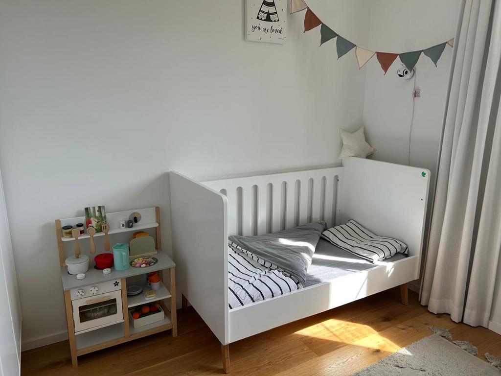 Meegroeibed baby - kleuter (70x140), Enfants & Bébés, Enlèvement, Comme neuf, Matelas