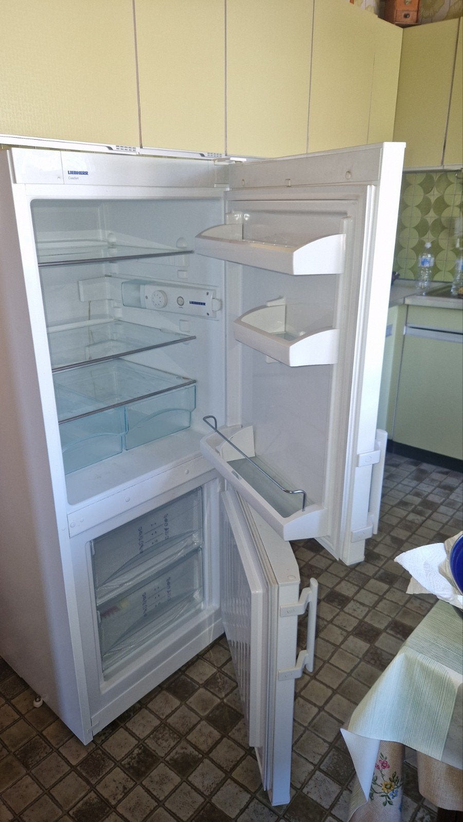 koelvries  frigo diepvries, Elektronische apparatuur, Koelkasten en IJskasten, Ophalen, Zo goed als nieuw, 45 tot 60 cm, 120 tot 140 cm