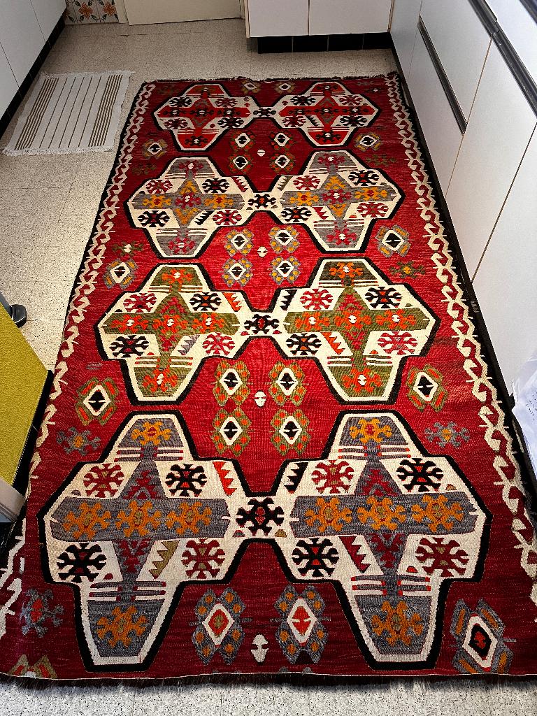 Authentiek Kilim tapijt, Antiek en Kunst, Ophalen
