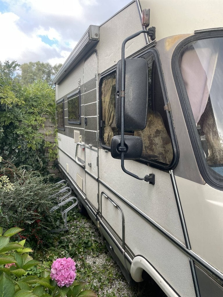 Hymer B534, '91, fiat 2.5 td, 7.950€, Caravanes & Camping, Jusqu'à 4, Fiat, Boîte manuelle, Intégral