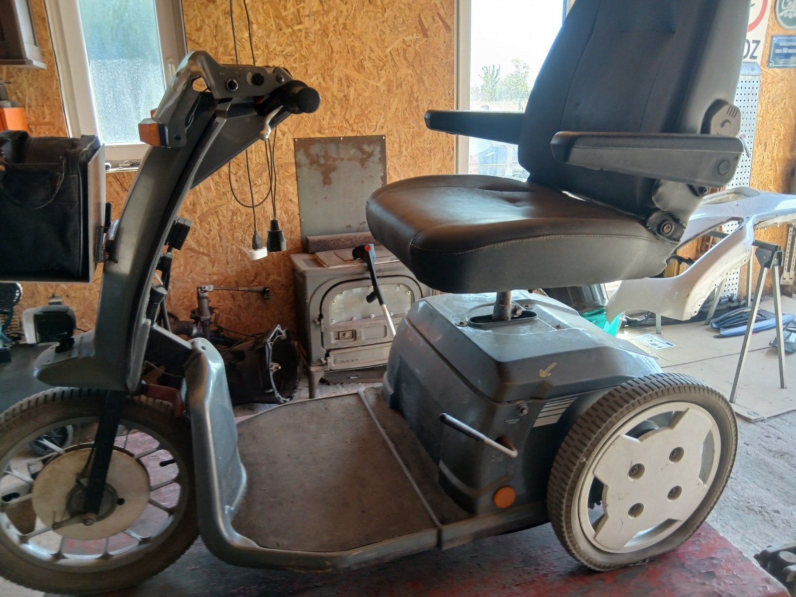 Scooter pmr Booster 24v, Enlèvement