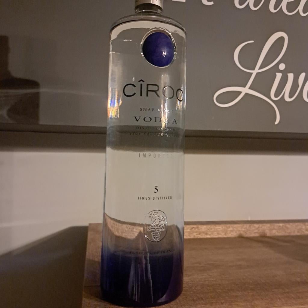 Ongeopend vodka fles, Verzamelen, Ophalen