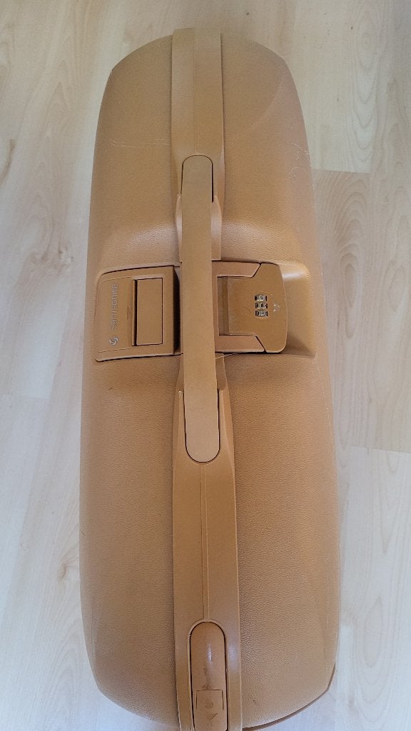 Samsonite reiskoffer, Gebruikt, Hard kunststof, 70 cm of meer, Minder dan 35 cm