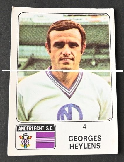 Panini Football 73 -74/RSC Anderlecht/Georges Heylens, Collections, Envoi, Utilisé, Affiche, Image ou Autocollant