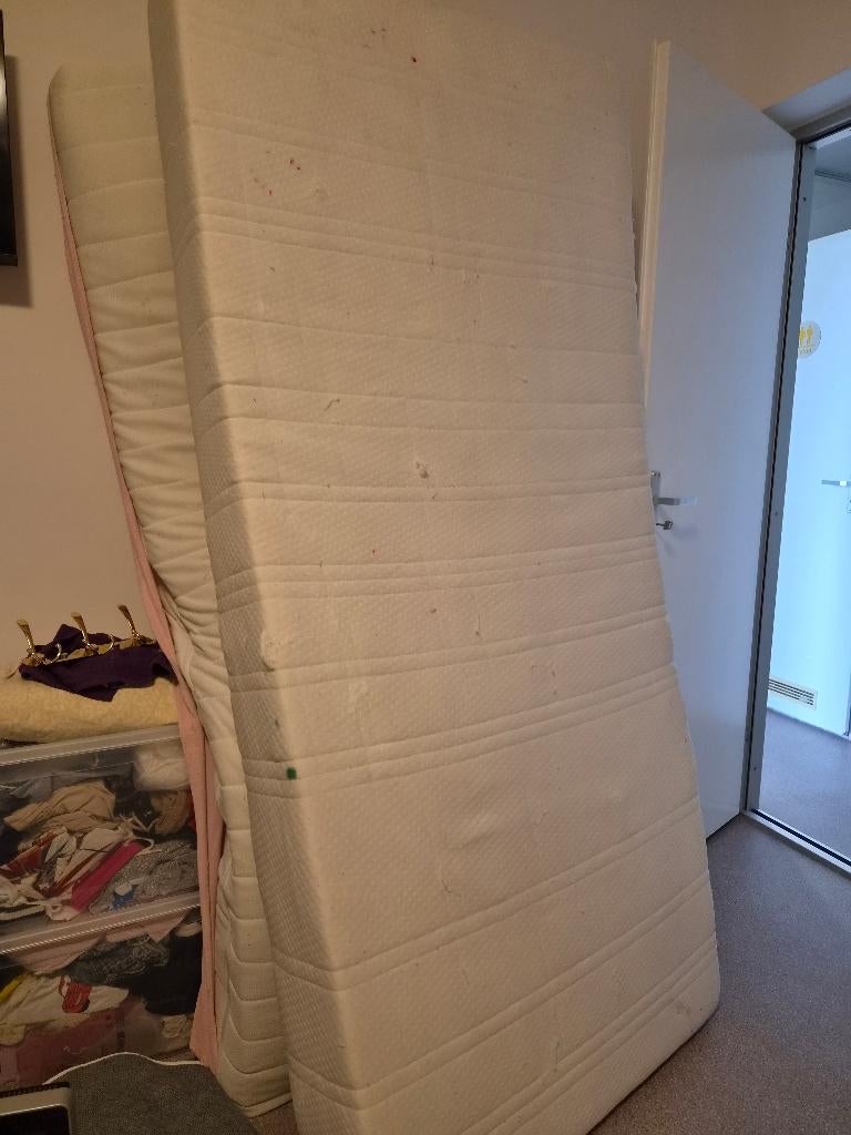 Matrassen, Huis en Inrichting, Ophalen, Gebruikt, 90 cm, Eenpersoons